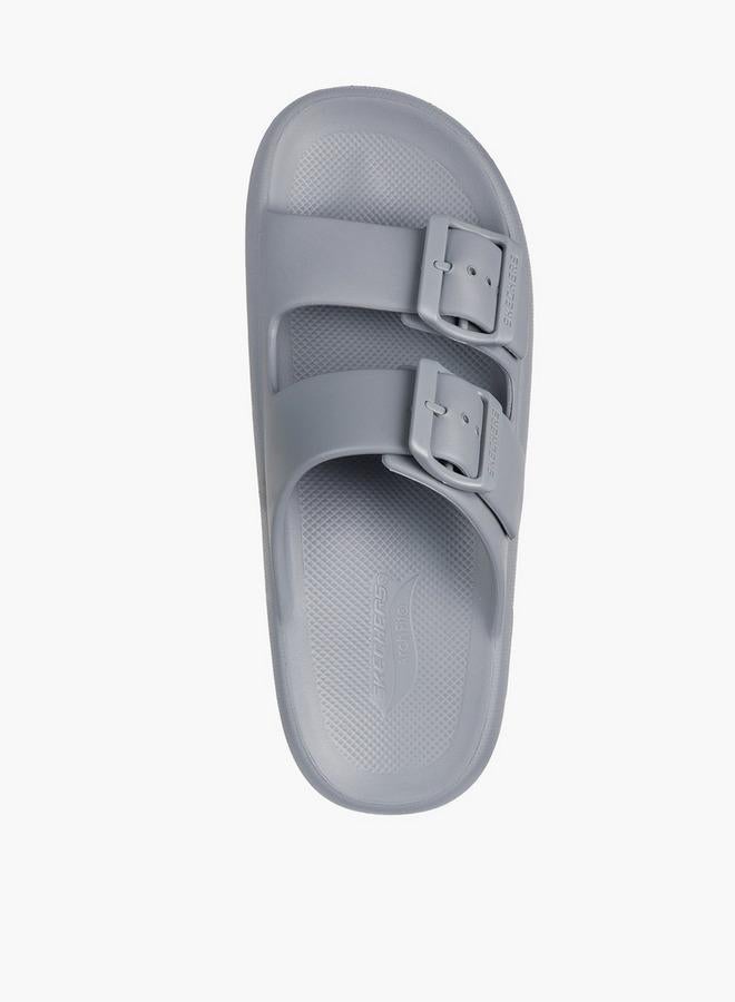 SKECHERS Men Buckle Accent Slides - Image 2